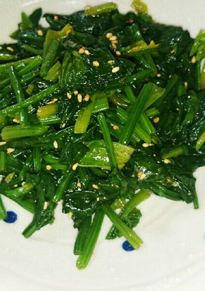 我が家のほうれん草胡麻和え-レシピのメイン写真