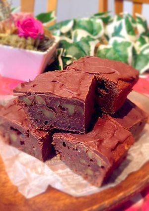 チョコ好きにはたまらない超濃厚ブラウニー-レシピのメイン写真