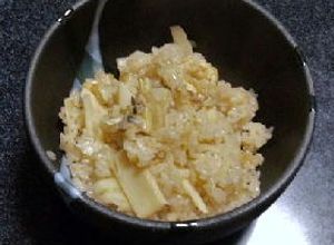 炊飯器で作る　たけのこ・アサリごはん-レシピのメイン写真