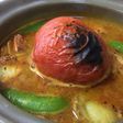焼きトマトのカレースープ