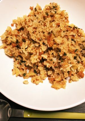 余った餃子のタネで美味しすぎる炒飯に!-レシピのメイン写真