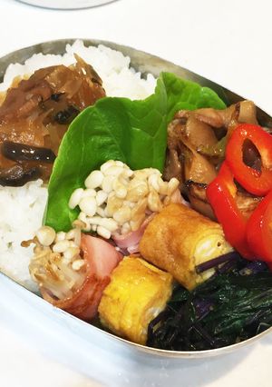お弁当に！豚肉とカブの甘辛炒め-レシピのメイン写真