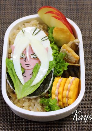 妖怪ウォッチ ぬらりひょん キャラ弁-レシピのメイン写真