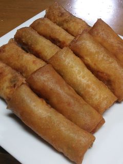 鶏ササミのミニ春巻き-レシピのメイン写真