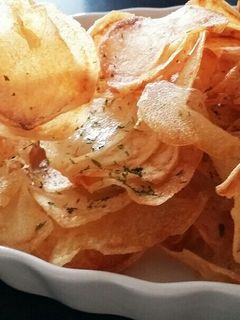 簡単⭐ポテトチップス+青のり-レシピのメイン写真