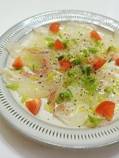 ☆鯛のカルパッチョ-レシピのメイン写真
