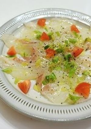 ☆鯛のカルパッチョ-レシピのメイン写真