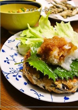 野菜たっぷり✿にぎやか豆腐ハンバーグ-レシピのメイン写真