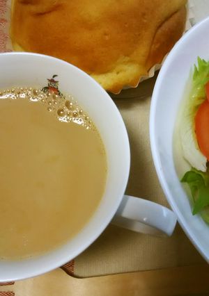 豆乳で！ごま入り濃厚ロイヤルミルクティー-レシピのメイン写真