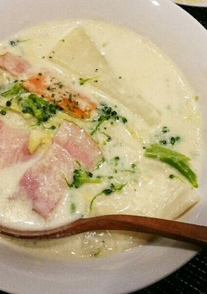 シチューのルーを使わずに簡単シチュー！-レシピのメイン写真