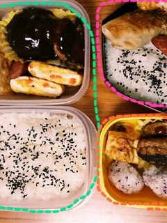 日曜弁当 2015年12月-レシピのメイン写真