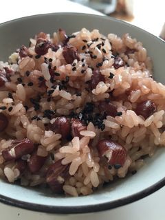 餅米お赤飯を作ってみました-レシピのメイン写真
