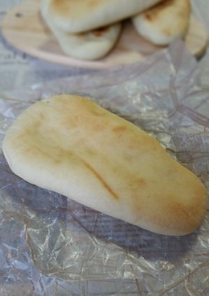 簡単手捏ねで＊お手軽手作りナン-レシピのメイン写真