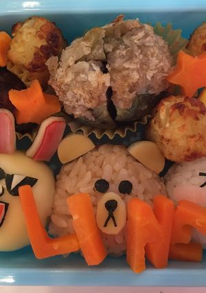 ♡LINE♡キャラ弁-レシピのメイン写真