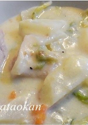 白菜と大根のクリーム煮-レシピのメイン写真