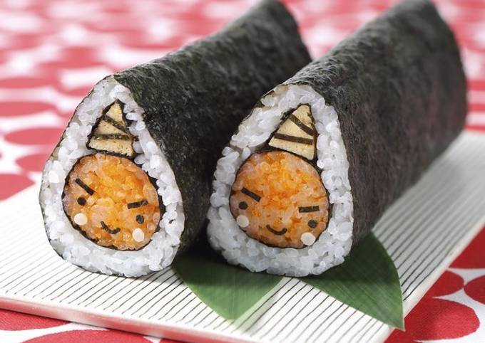 節分☆恵方巻・鬼巻き寿司 by クレハ 【クックパッド】 簡単おいしい 