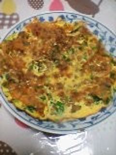 ちゃちゃっと!納豆オムレツ-レシピのメイン写真