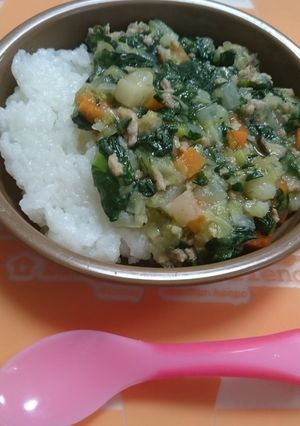 離乳食完了期☆野菜たっぷり中華丼-レシピのメイン写真