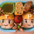 プラレール♡Pくん&てっちゃん♡キャラ弁