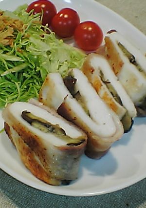 ◎はんぺんの味噌なすサンド豚バラ巻き-レシピのメイン写真