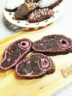 バレンタイン♡デコ♡チョコラスク♡-レシピのメイン写真