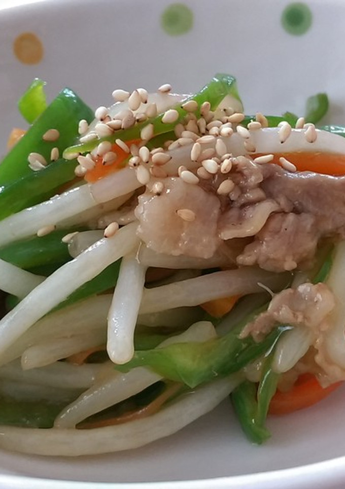 豚肉と野菜のオイスターソース炒め-レシピのメイン写真