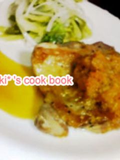 簡単!!鶏ももステーキ♪-レシピのメイン写真
