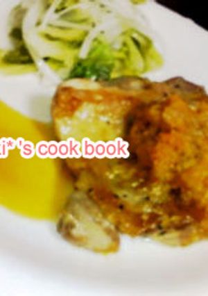 簡単!!鶏ももステーキ♪-レシピのメイン写真