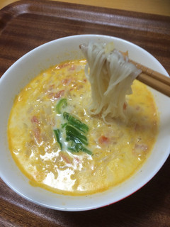 トマトのミルクスープ麺♡-レシピのメイン写真