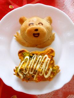 かぼちゃサラダONトースト-レシピのメイン写真