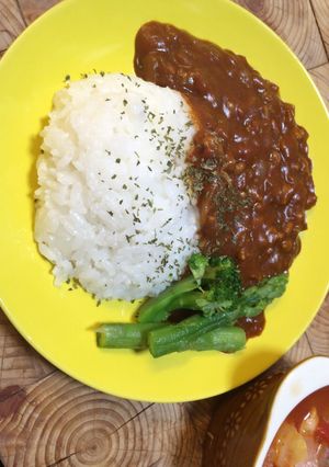 挽肉とトマトのドライカレー♫簡単♡-レシピのメイン写真