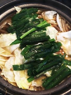 豚肉で☆もつ鍋風 しょうゆ味☆-レシピのメイン写真