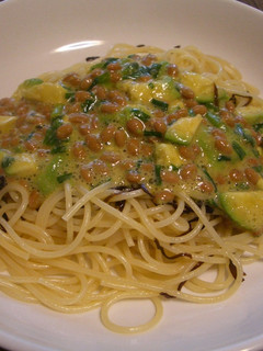 アボカド納豆パスタ-レシピのメイン写真