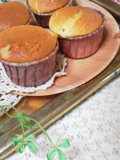 HM!!生クリームたっぷりマフィン-レシピのメイン写真