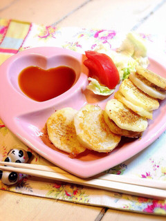 あんにゃの山いも肉だんご焼き♡-レシピのメイン写真
