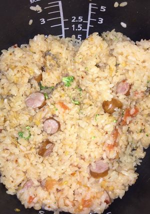 炊飯器で簡単 ♡丸ごとトマトライス♡-レシピのメイン写真