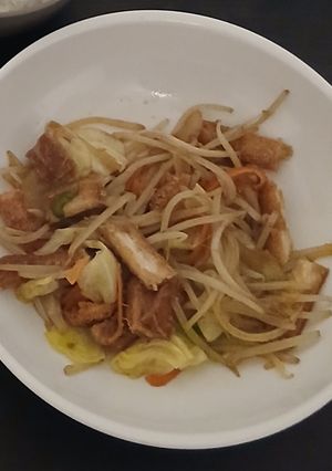 パン耳中華野菜炒め-レシピのメイン写真