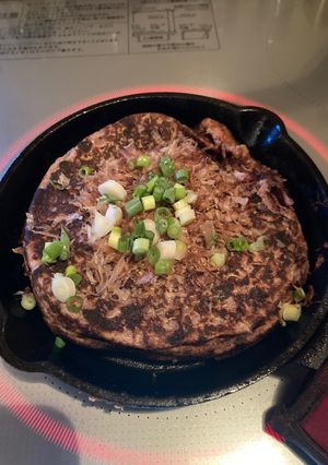 冷凍自然薯を使って自然薯鉄板焼き-レシピのメイン写真