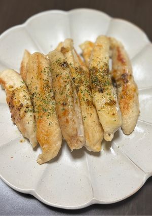 鶏ささみのバター焼き-レシピのメイン写真