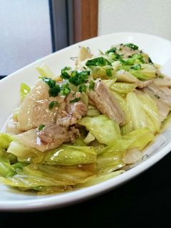 ご飯が進む!!豚バラとキャベツの中華炒め-レシピのメイン写真