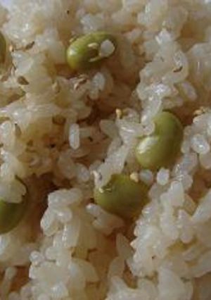 ☆枝豆とほうじ茶で香り飯☆-レシピのメイン写真