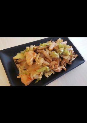 鳥むね肉と野菜の味噌バター炒め-レシピのメイン写真
