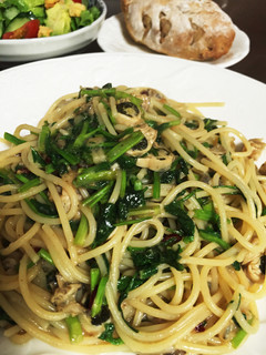 牡蠣とセリのクリームパスタ-レシピのメイン写真