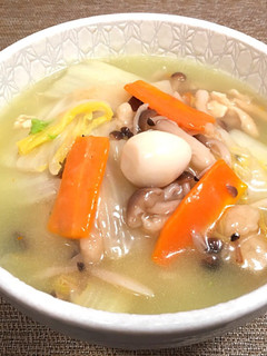 とろりん餡かけ八宝菜塩ラーメン-レシピのメイン写真