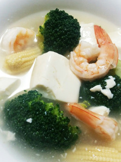 簡単☆豆腐と海老の中華煮-レシピのメイン写真
