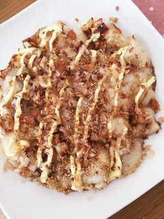 お餅と竹輪のお好み焼き風-レシピのメイン写真