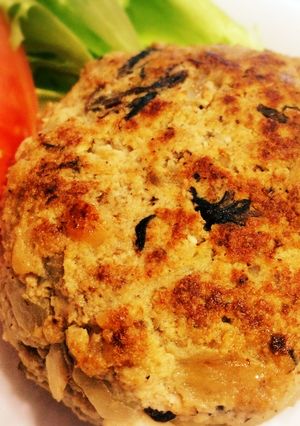 食物繊維たっぷり♡おから牛蒡ハンバーグ-レシピのメイン写真