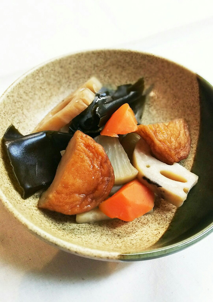 シンプル♪根菜とさつま揚げ、昆布の煮物-レシピのメイン写真