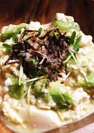豆腐とアボカドの和風サラダ-レシピのメイン写真