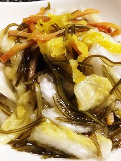 簡単ですぐできる白菜の松前漬け-レシピのメイン写真